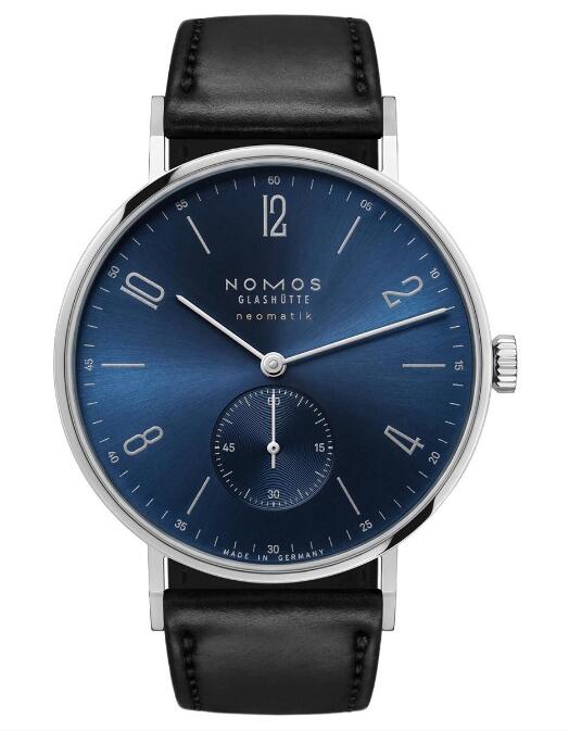 NOMOS GLASHUTTE Tangente neomatik 39 blue gold 145 Replica Watch